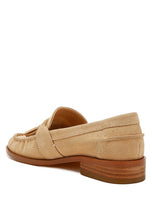 Load image into Gallery viewer, Rhone Tassels Detail Suede Loafers