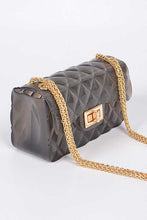Load image into Gallery viewer, Twist Lock Jelly Shoulder Bag