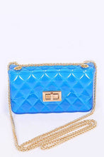Load image into Gallery viewer, Twist Lock Jelly Shoulder Bag