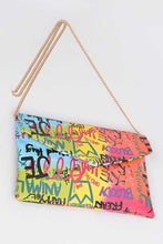 Load image into Gallery viewer, Graffiti Clutch Bag