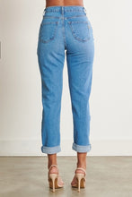 Load image into Gallery viewer, Distressed Boyfriend Jeans