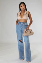 Load image into Gallery viewer, Tyger Wide Leg Jeans