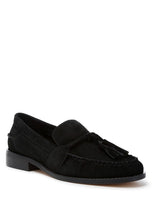 Load image into Gallery viewer, Rhone Tassels Detail Suede Loafers