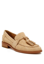 Load image into Gallery viewer, Rhone Tassels Detail Suede Loafers