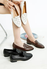 Load image into Gallery viewer, Gabassi Studded Genuine Leather Loafers