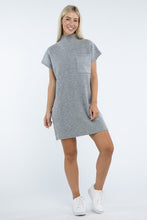 Load image into Gallery viewer, Mock Neck Sweater Dress
