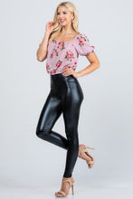 Load image into Gallery viewer, High Waist Leather Leggings
