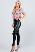 Load image into Gallery viewer, High Waist Leather Leggings
