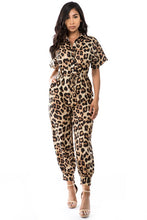 Load image into Gallery viewer, Animal Print Jumpsuit
