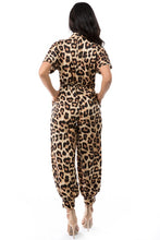 Load image into Gallery viewer, Animal Print Jumpsuit
