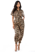 Load image into Gallery viewer, Animal Print Jumpsuit
