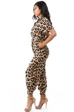 Load image into Gallery viewer, Animal Print Jumpsuit
