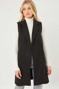 Fleece Long Vest