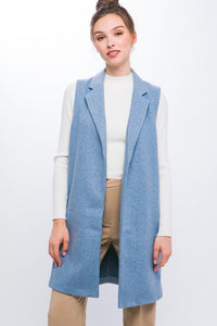 Fleece Long Vest