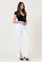 Load image into Gallery viewer, Front Slit Slim Bootcut Jeans
