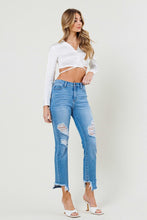 Load image into Gallery viewer, Mid Rise Straight Leg Jeans
