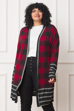 Load image into Gallery viewer, Buffalo Plaid Cardigan
