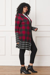 Buffalo Plaid Cardigan