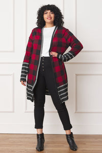 Buffalo Plaid Cardigan