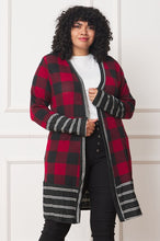 Load image into Gallery viewer, Buffalo Plaid Cardigan
