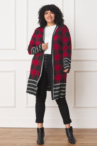 Buffalo Plaid Cardigan