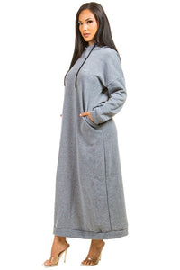 Maxi Hoodie Dress