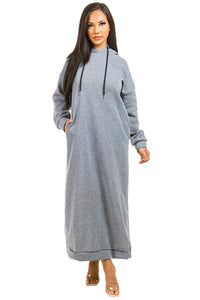 Maxi Hoodie Dress