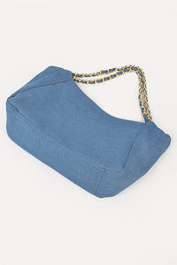 Denim Fashion Tote Bag