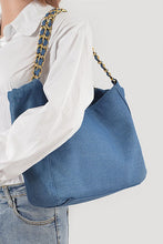 Load image into Gallery viewer, Denim Fashion Tote Bag
