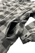 Load image into Gallery viewer, Men&#39;s Quilted Padded Flannel Shirt
