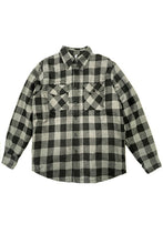 Load image into Gallery viewer, Men&#39;s Quilted Padded Flannel Shirt
