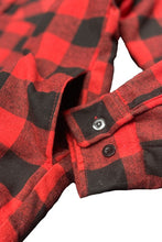 Load image into Gallery viewer, Men&#39;s Quilted Padded Flannel Shirt
