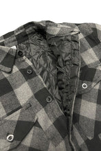 Load image into Gallery viewer, Men&#39;s Quilted Padded Flannel Shirt
