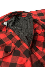 Load image into Gallery viewer, Men&#39;s Quilted Padded Flannel Shirt
