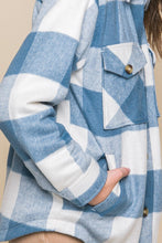 Load image into Gallery viewer, Plaid Button-Down Jacket
