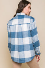 Load image into Gallery viewer, Plaid Button-Down Jacket
