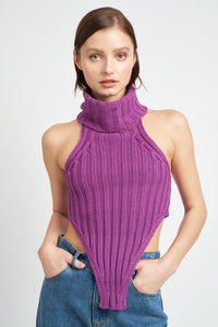 Knit Turtleneck Sweater