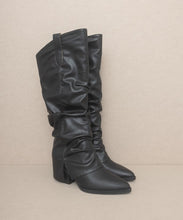 Load image into Gallery viewer, OASIS SOCIETY Thea - Fold Over Slit Jean Boots
