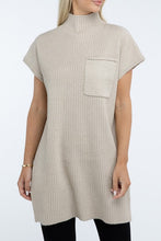 Load image into Gallery viewer, Mock Neck Sweater Dress
