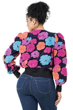 Load image into Gallery viewer, Flower Outwear Jacket
