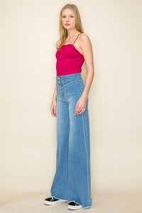 Vintage Flare Wide Leg Jeans