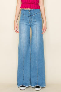 Vintage Flare Wide Leg Jeans