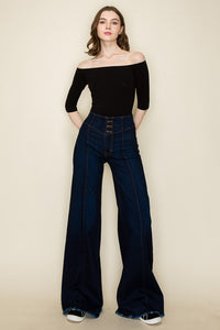 Vintage Flare Wide Leg Jeans