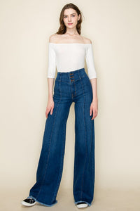 Vintage Flare Wide Leg Jeans