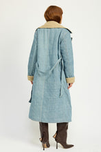 Load image into Gallery viewer, Denim Maxi Coat
