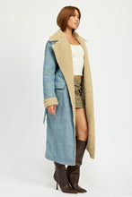 Load image into Gallery viewer, Denim Maxi Coat
