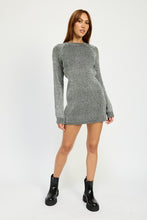 Load image into Gallery viewer, Mock Neck Mini Dress
