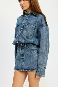 Denim Mini Dress