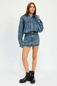 Denim Mini Dress