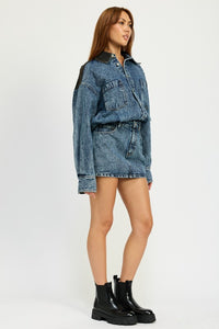 Denim Mini Dress